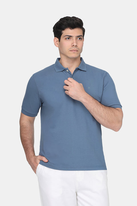 Polo Shirt Regular Fit Blue