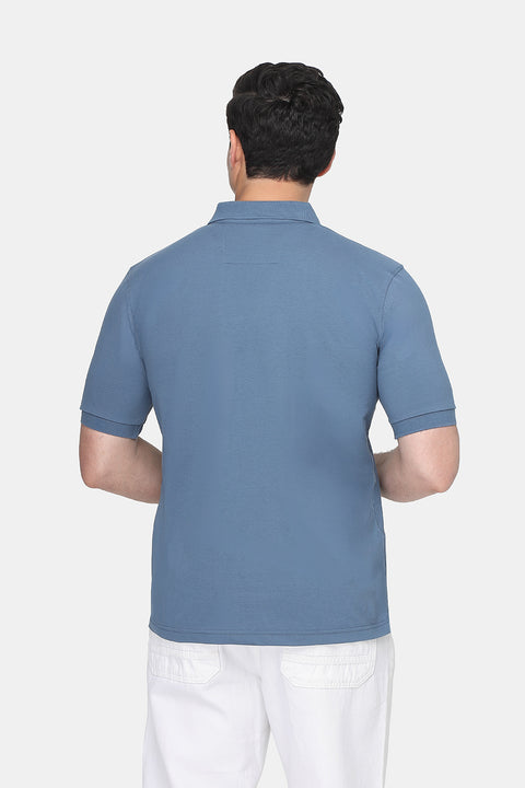 Polo Shirt Regular Fit Blue