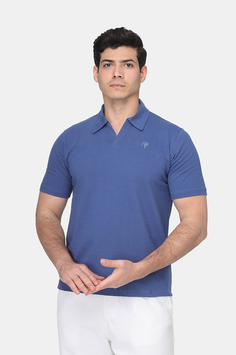 Polo Shirt Regular Fit Blue