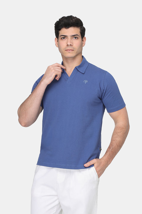 Polo Shirt Regular Fit Blue