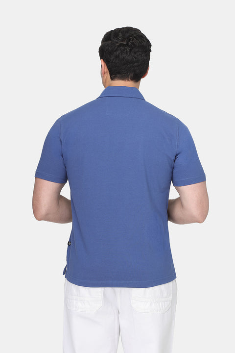 Polo Shirt Regular Fit Blue
