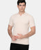 Polo Shirt Regular Fit Knitted Beige