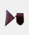 Jacquard Tie 6 cm Maroon