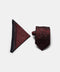 Jacquard Tie 6 cm Maroon