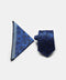 Jacquard Tie 6 cm Blue