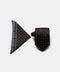 Jacquard Tie 6 cm Brown
