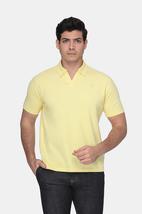 Polo Shirt Regular Fit Yellow