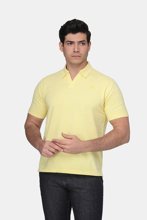 Polo Shirt Regular Fit Yellow