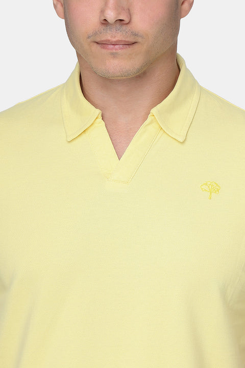 Polo Shirt Regular Fit Yellow