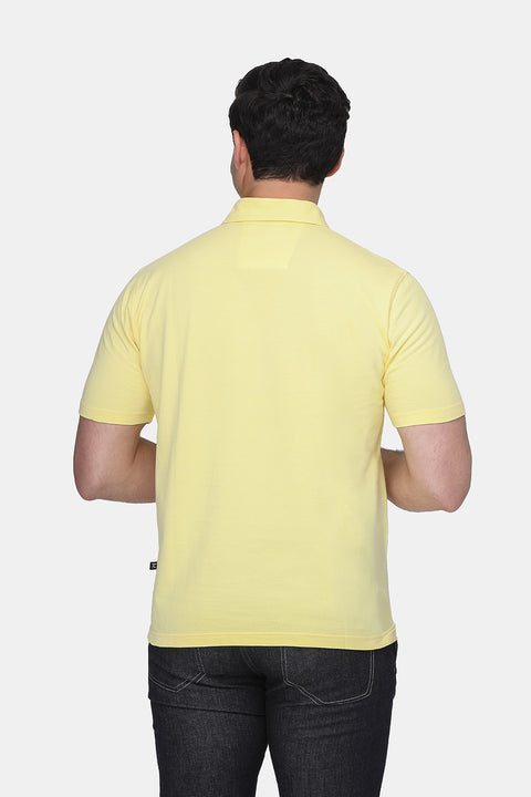 Polo Shirt Regular Fit Yellow