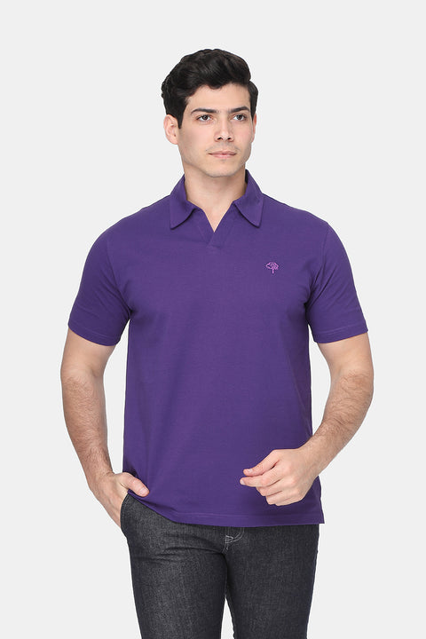 Polo Shirt Regular Fit Purple
