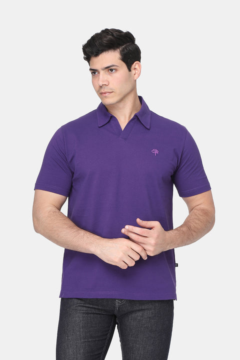 Polo Shirt Regular Fit Purple