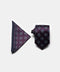 Jacquard Tie 6 cm Dark Blue