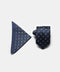Jacquard Tie 6 cm Dark Blue