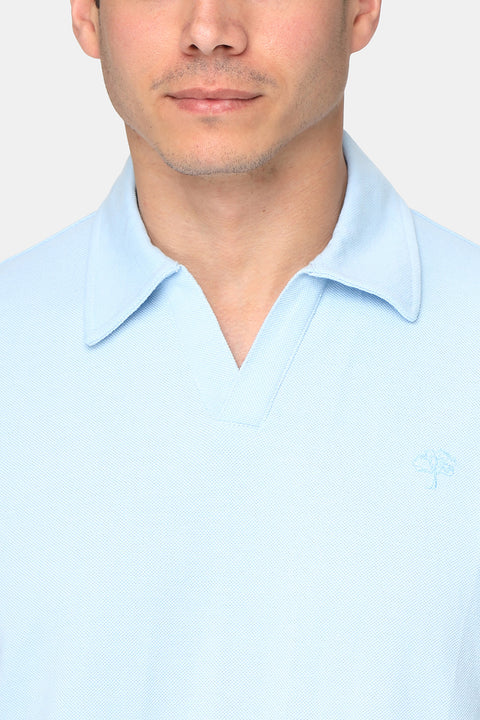 Polo Shirt Regular Fit Light Blue