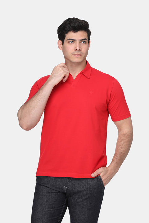 Polo Shirt Regular Fit Red