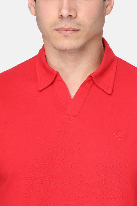 Polo Shirt Regular Fit Red