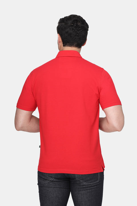 Polo Shirt Regular Fit Red