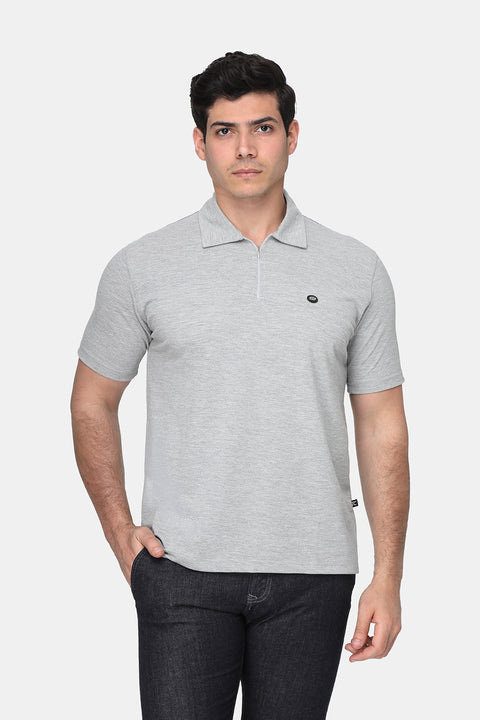 Polo Shirt Regular Fit Gray