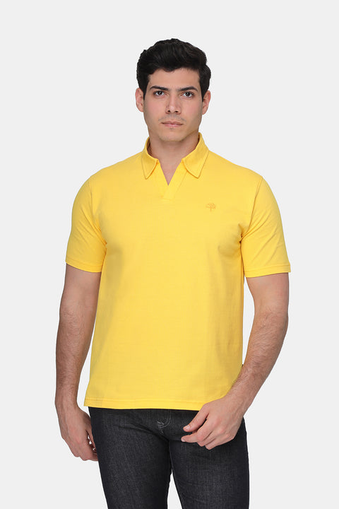 Polo Shirt Regular Fit Yellow