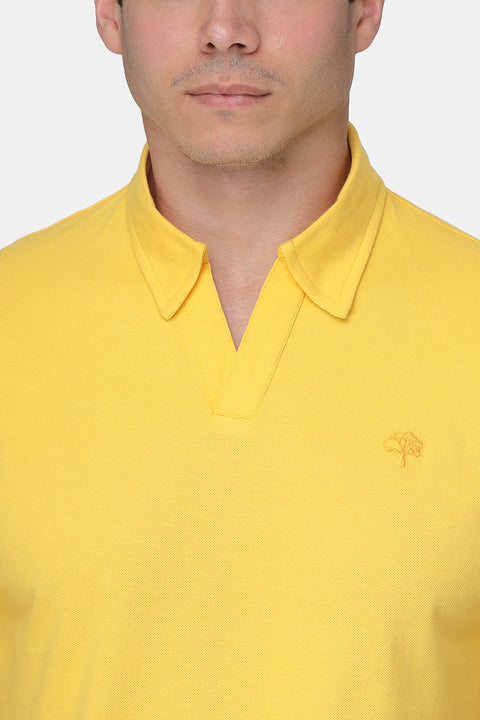 Polo Shirt Regular Fit Yellow