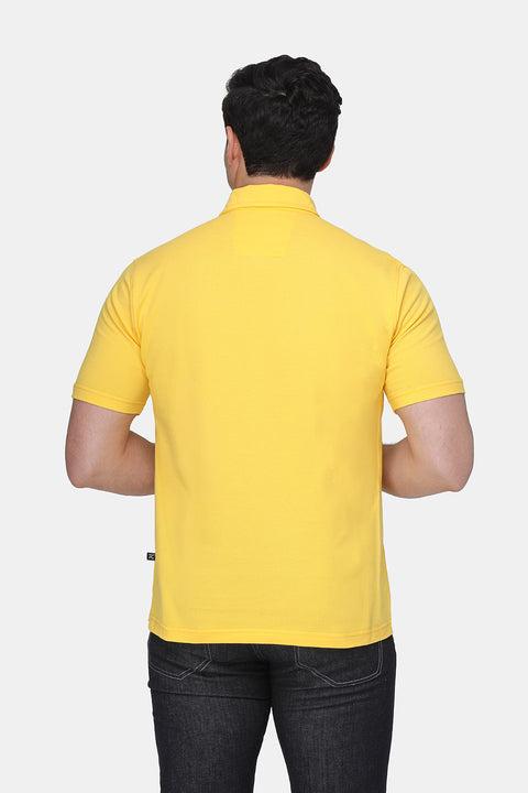Polo Shirt Regular Fit Yellow