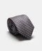 Jacquard Tie 7 cm Gray