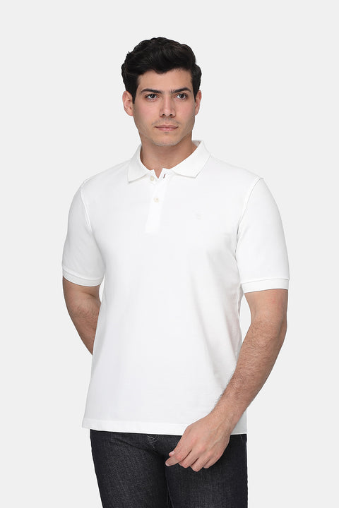Polo Shirt Regular Fit White