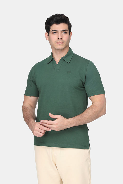 Polo Shirt Regular Fit Green