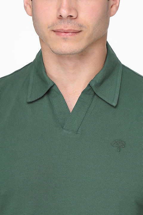 Polo Shirt Regular Fit Green