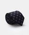 Jacquard Tie 7 cm Dark Blue