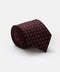 Jacquard Tie 7 cm Maroon