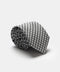 Jacquard Tie 7 cm Gray
