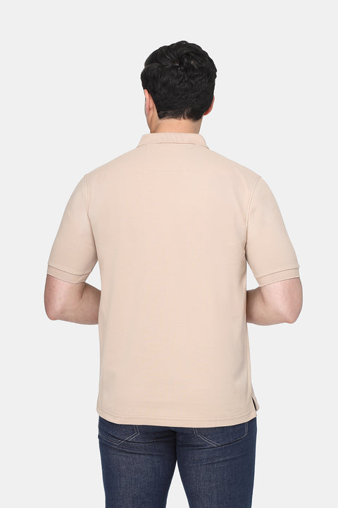 Polo Shirt Regular Fit Beige