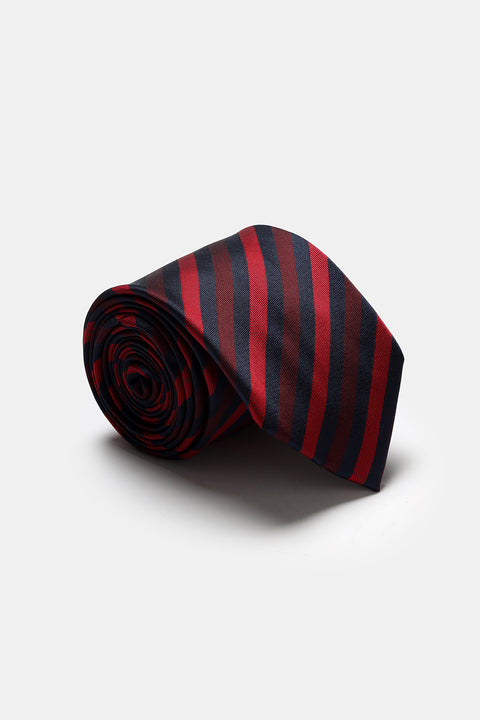 Jacquard Tie 7 cm Maroon