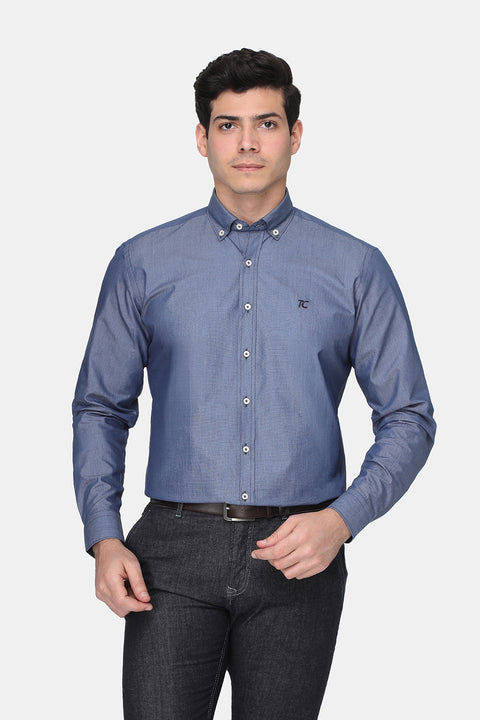 Regular Fit Shirt Blue