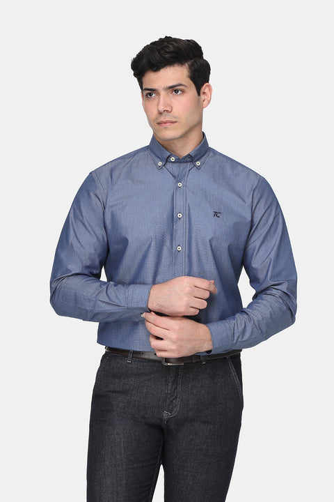 Regular Fit Shirt Blue