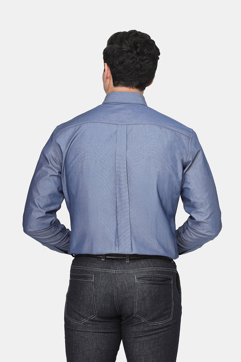 Regular Fit Shirt Blue