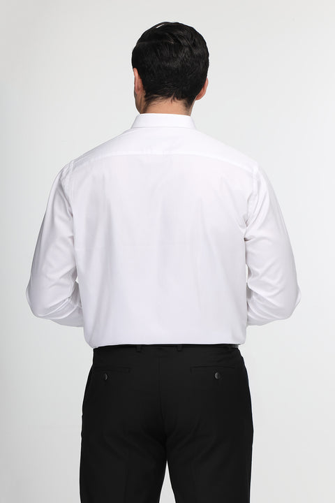 Classic Shirt Slim Fit 100% Cotton White