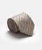 Stripe Tie 7 cm Beige