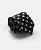 Jacquard Tie 7 cm Black