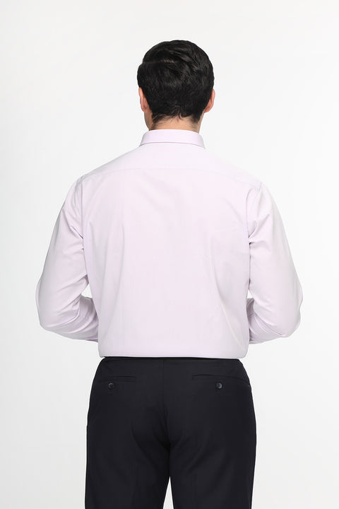 Classic Shirt Slim Fit 100% Cotton Purple