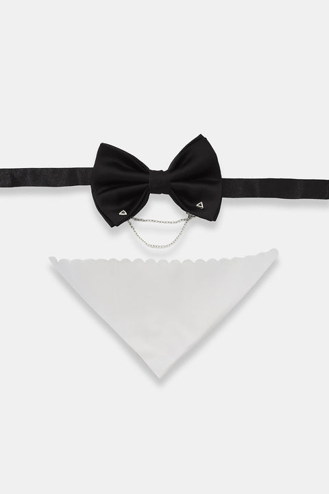 Plain Bow Tie Black