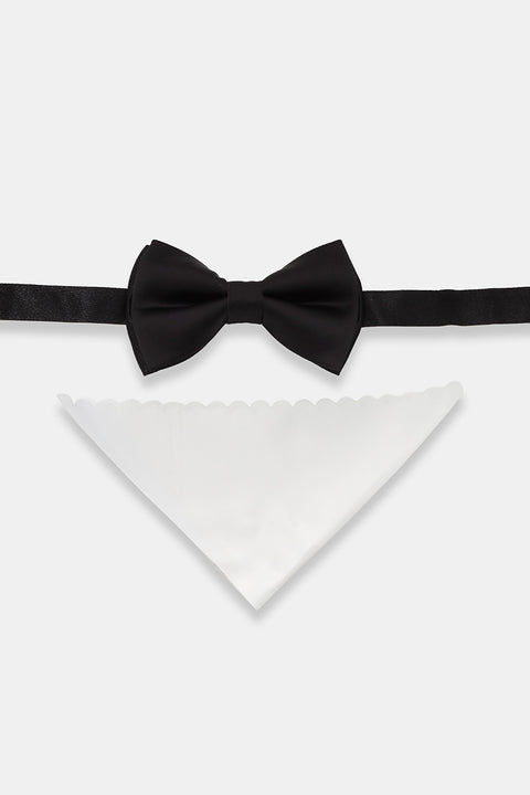 Plain Bow Tie Black