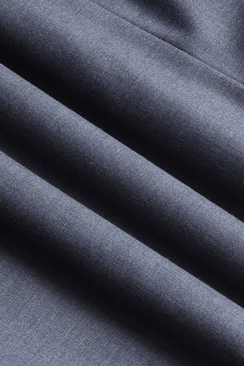 Slim Straight Fit Suit Blue