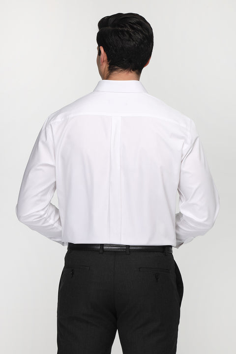 Classic Shirt Regular Fit 100% Cotton White