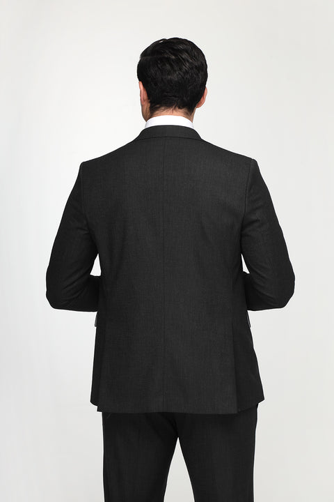 Slim Fit Suit Gray