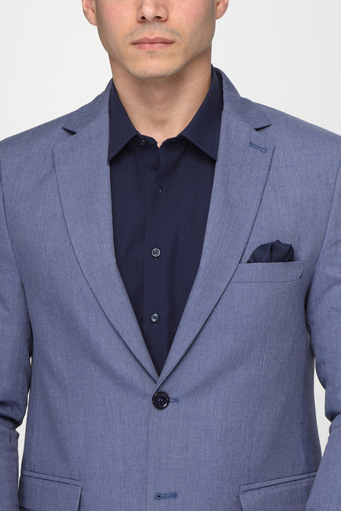 Slim Fit Suit Blue