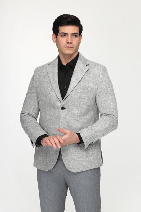 Regular Fit Blazer Gray