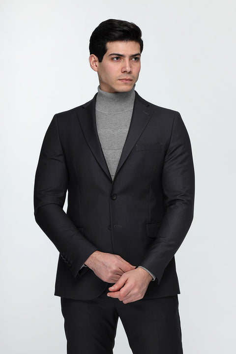 Slim Fit Suit Gray